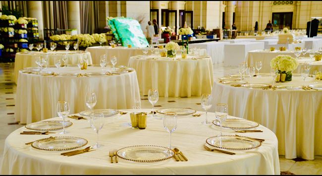 banquet seating arrangement