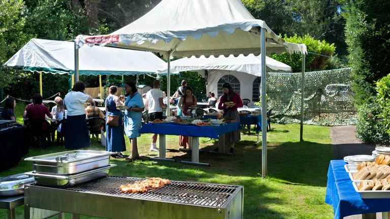 Engineers House bbq event
