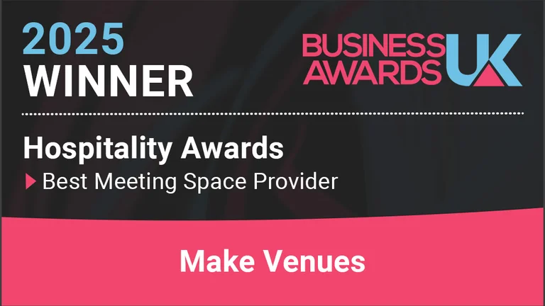 2025 Winner UK Business Awards Best Meeting Space Provider