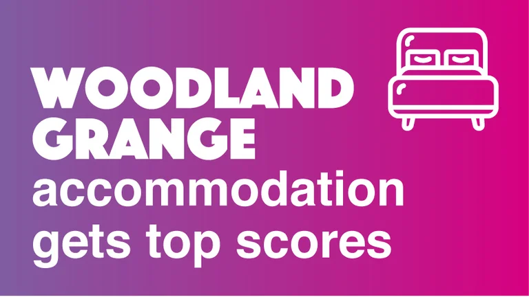 Woodland Grange accommodation gets top scores