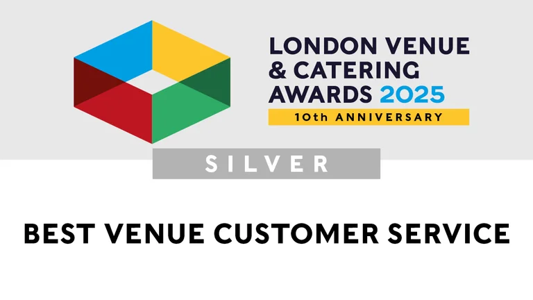 Broadway House London Venue and Catering Awards 2025 - Silver Best Customer Service